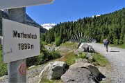 CAPANNA BOVAL AL GHIACCIAIO DEL MORTERATSCH il 18 luglio 2016